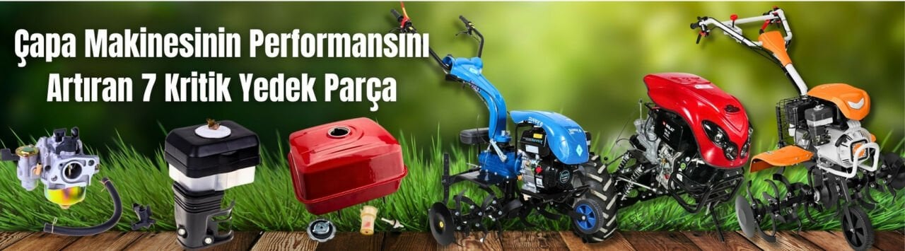 Çapa Makinesinin Performansını Artıran 7 Kritik Yedek Parça