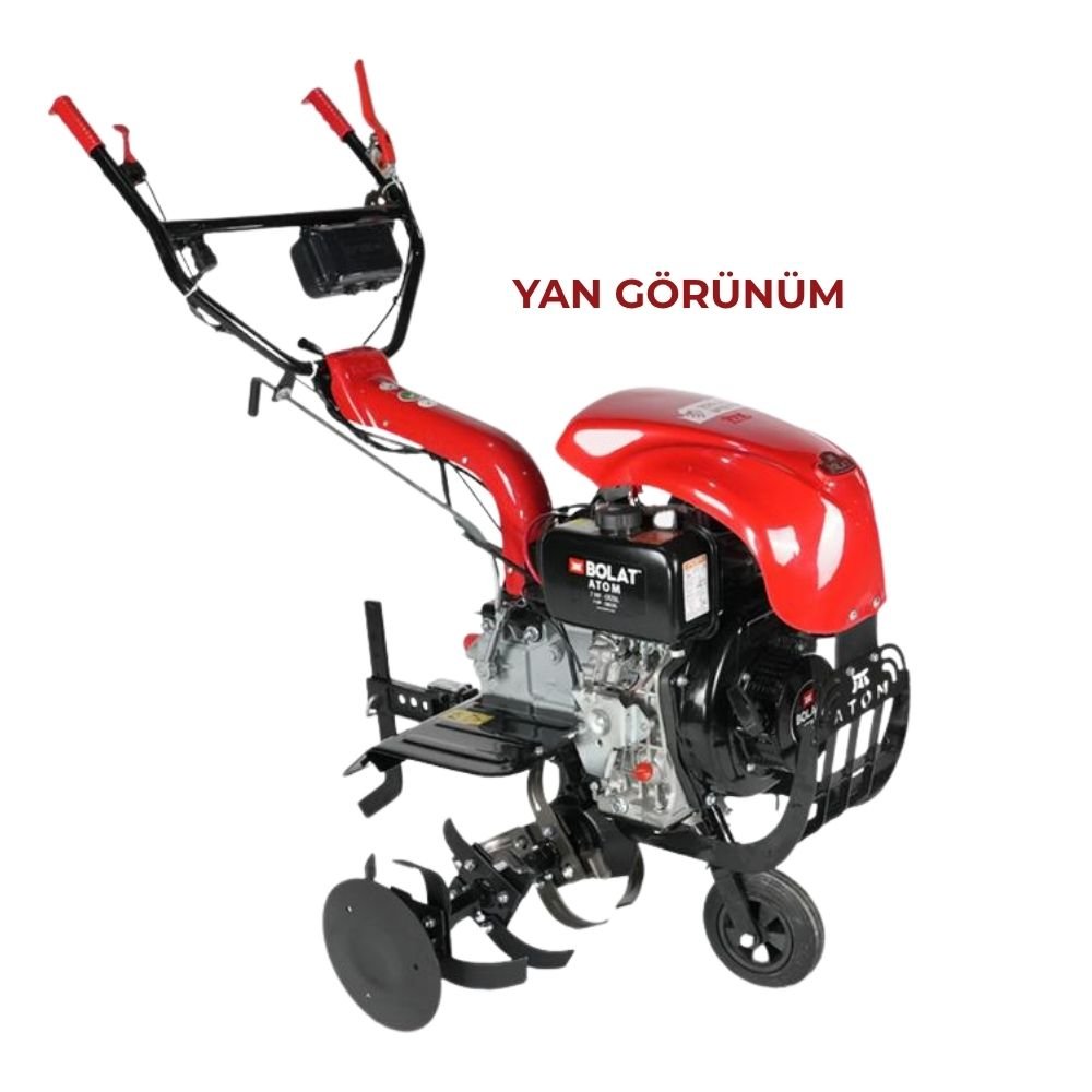 bolat dizel marşlı 7Hp çapa makinası
