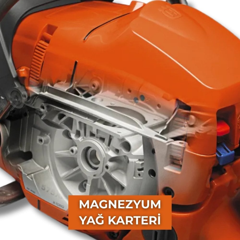 Husqvarna 543 Xp Benzinli Motorlu Testere 2,2 kW magnezyum yag karteri