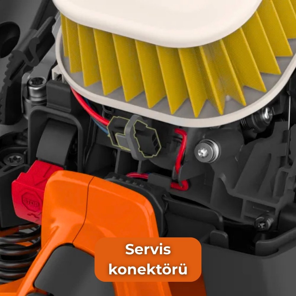 Husqvarna 592 Xp Benzinli Motorlu Testere servis konektoru