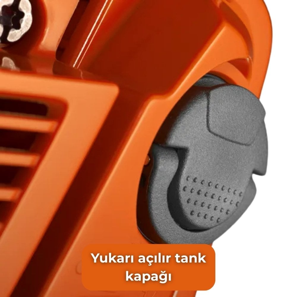 Husqvarna T525 Benzinli Dal Budama Motoru 1.5Hp yukarı acılan tank kapagı