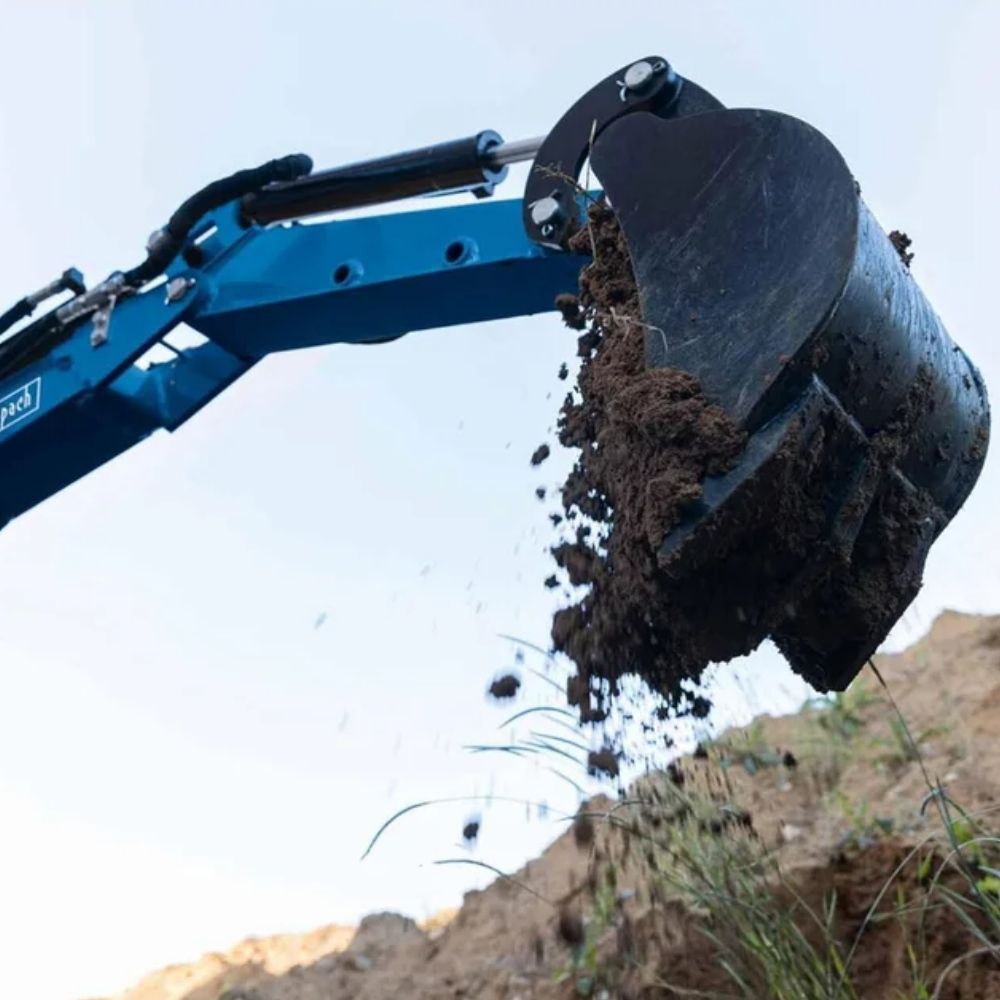 scheppach mini excavator exc815 kepçe