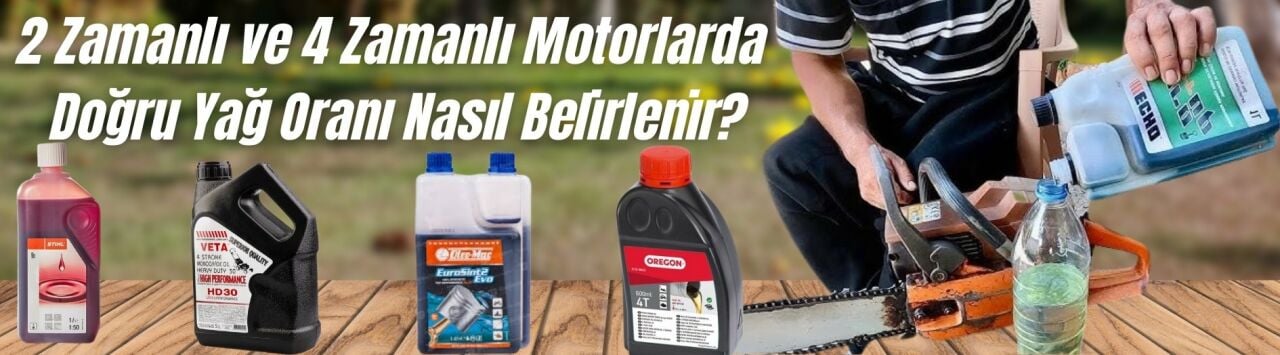 2 Zamanlı ve 4 Zamanlı Motorlarda Yağ Oranı Nasıl Belirlenir?