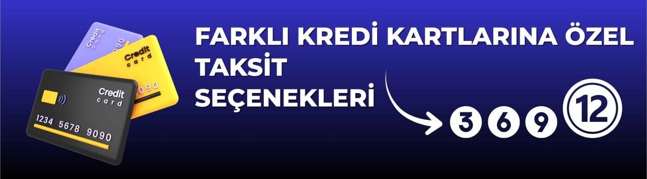Farklı Banka Kartlarına Özel Taksit Seçenekleri | Öz Kısmet Teknik
