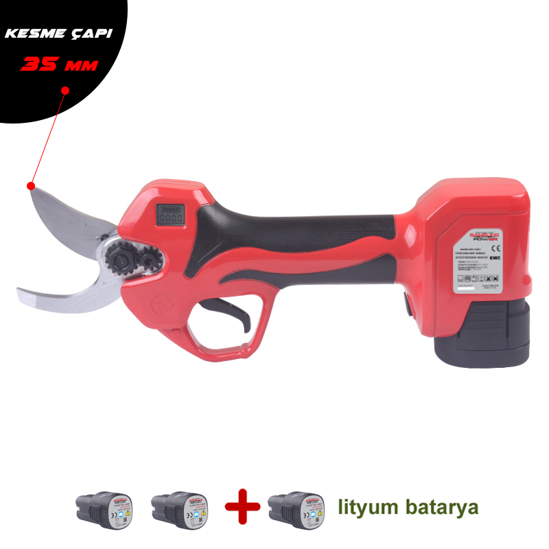 Samsung Power GSP-350ECO Budama Makası 35mm Üç Akülü