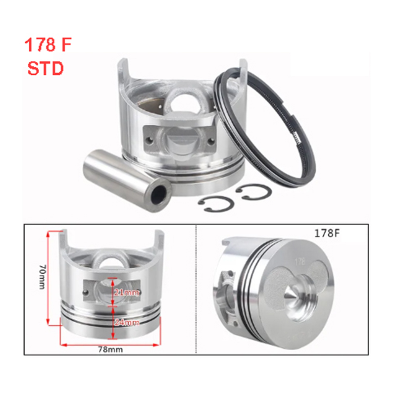 Piston Sekman Takımı 178F-7Hp Std
