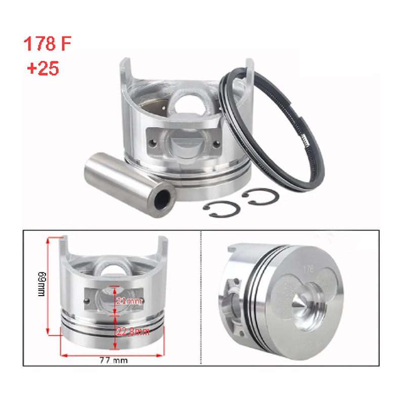 Piston Sekman Takımı 178F-7Hp 0.25