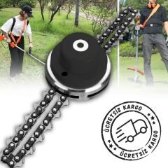 Motorlu Tırpan Zincirli Başlık Canavar