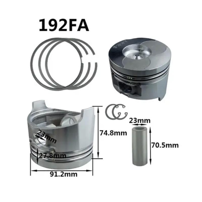 Piston Sekman Takımı 192F-15Hp Std