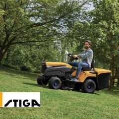Stiga Estate 584E Akülü Çim Biçme Traktörü