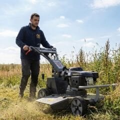 Weibang WBBC 537 SCV Benzinli Yüksek Ot Biçme Arabası Çim Biçme Makinesi