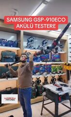 Samsung GSP-910ECO Çift Akülü Budama Testeresi Otomatik Yağlamalı Uzatmalı