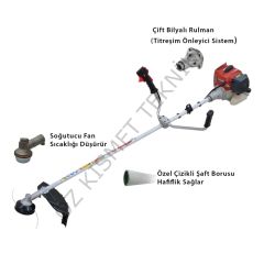 Mikawa X800 Evo Motorlu Tırpan Kawasaki TJ53E