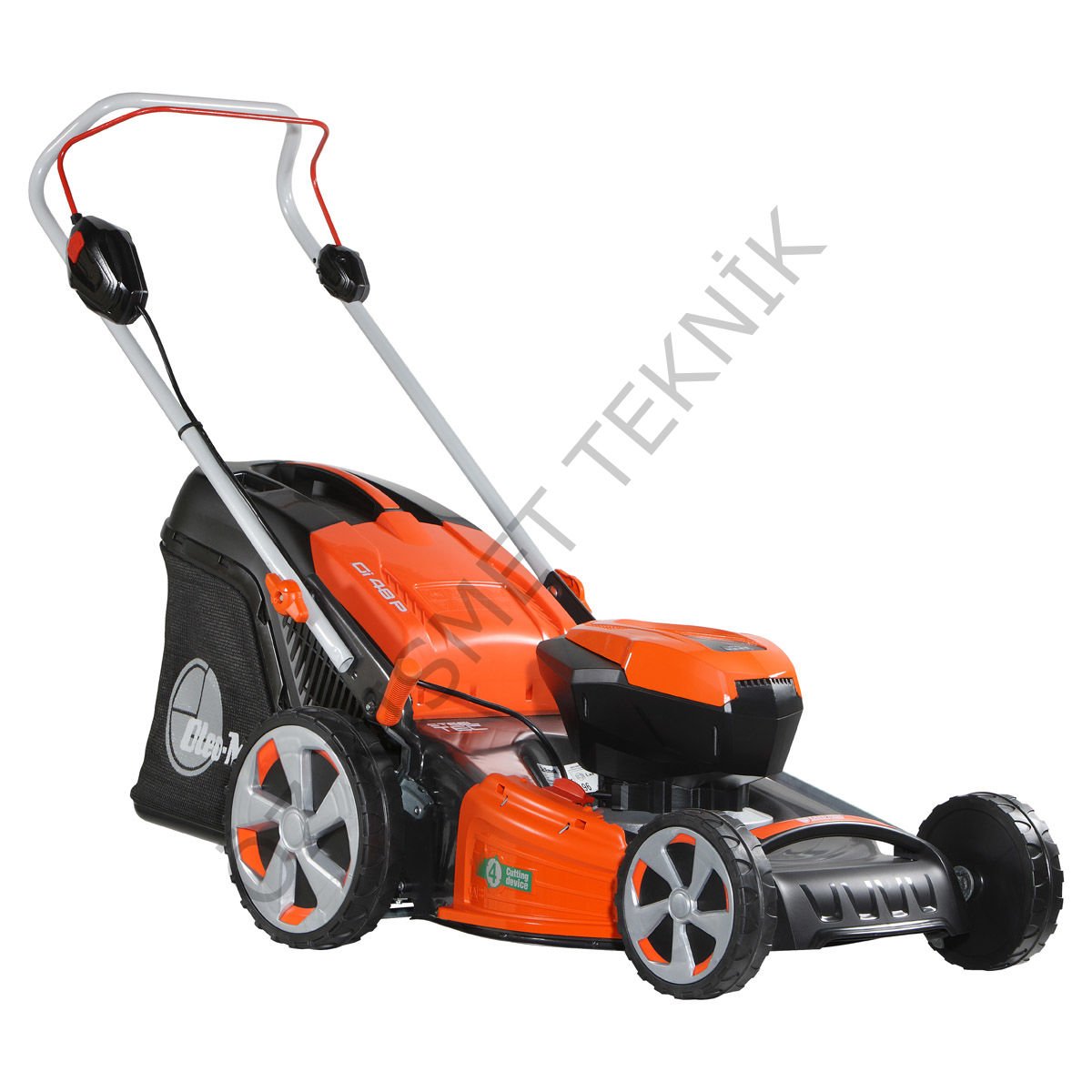 Oleo-Mac Gİ 48 P Akülü Çim Biçme Makinesi (Aküsüz)