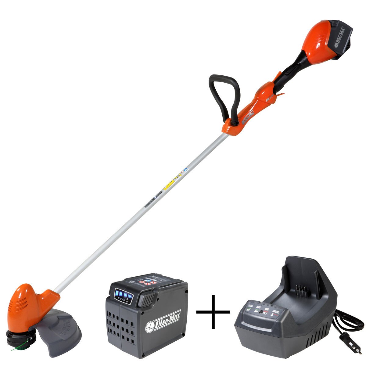 Oleomac BCİ 30 Akülü Yan Tırpan 5.0Ah+Şarj Cihazı