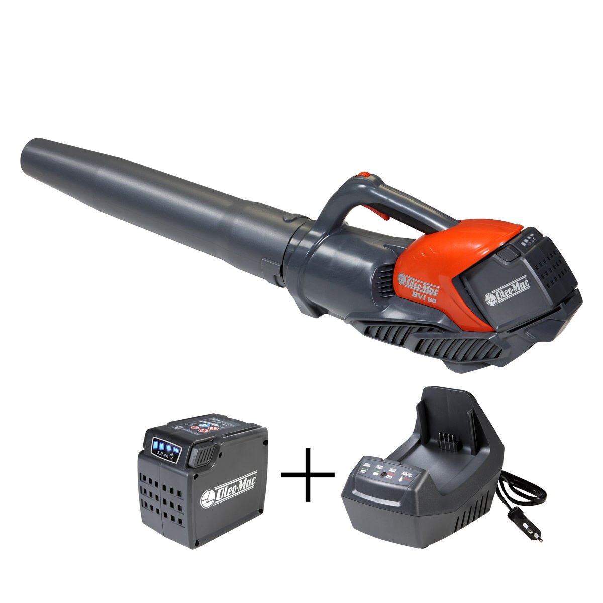 Oleomac BVİ 60 BOOST Akülü Yaprak Üfleme Makinesi 5.0ah+Şarj Cihazı