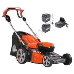 Oleomac Gİ 48 T Akülü Çim Biçme Makinesi 2X5.0 Ah Akü ve Şarj Cihazlı