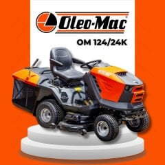 Oleo-mac OM 124/24K H EUR5 Çim Biçme Traktörü