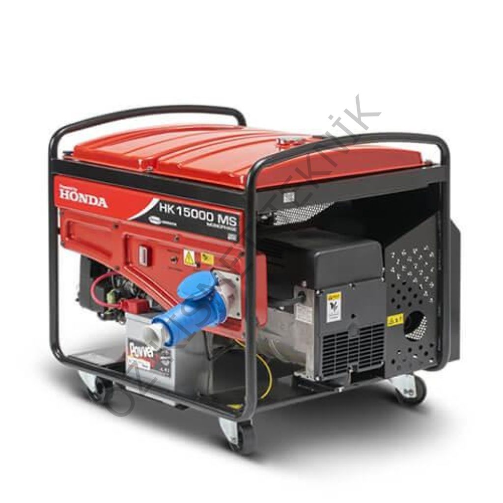 Honda HK15000MS Benzinli Marşlı Monofaze Jeneratör 15Kw