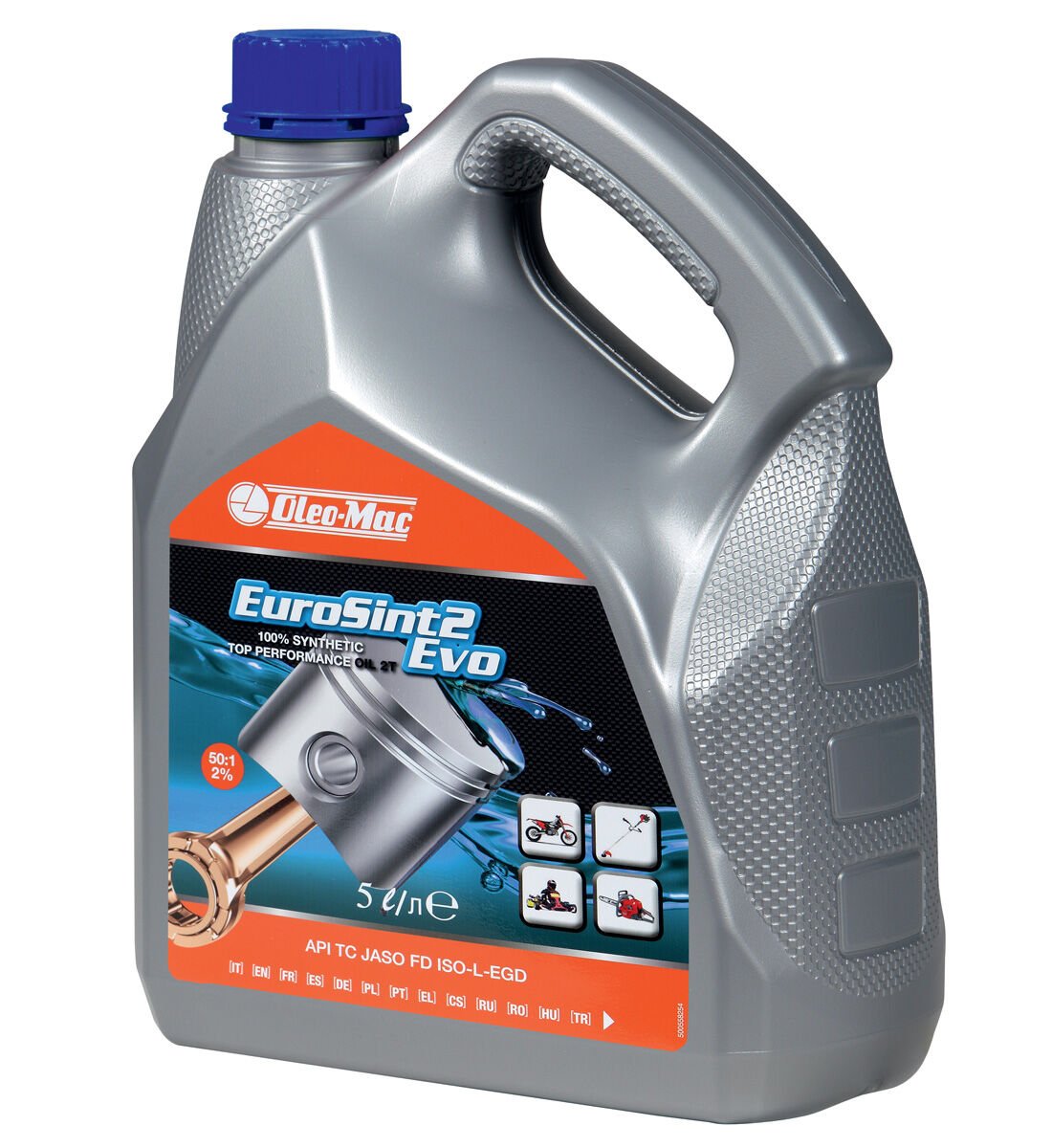 Oleomac Eurosınt2 Evo Motor Yağı İki Zamanlı 5Lt