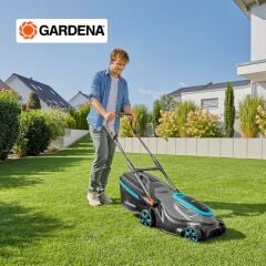 Gardena Akülü Çim Biçme Makinesi PowerMax 37/36V P4A SET