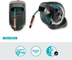 Gardena 18602 Duvara Monte Hortum Makarası RollUp S 15Mt