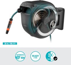 Gardena 18627 Duvara Monte Hortum Makarası RollUp L 30Mt
