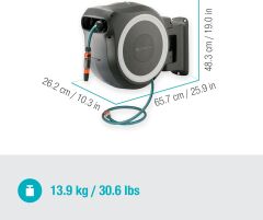 Gardena 18632 Duvara Monte Hortum Makarası RollUp XL 35Mt