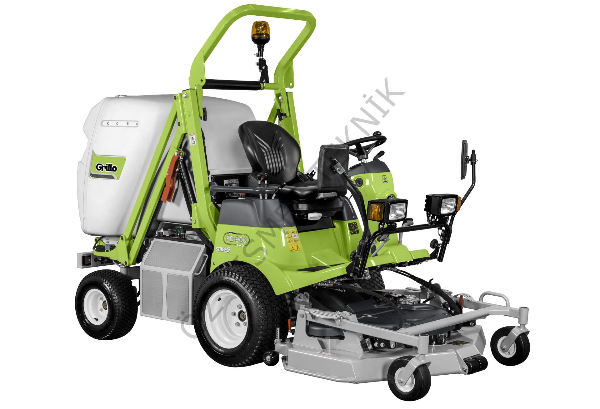 Grillo FD900 Çim Biçme Traktörü 4WD 26Hp