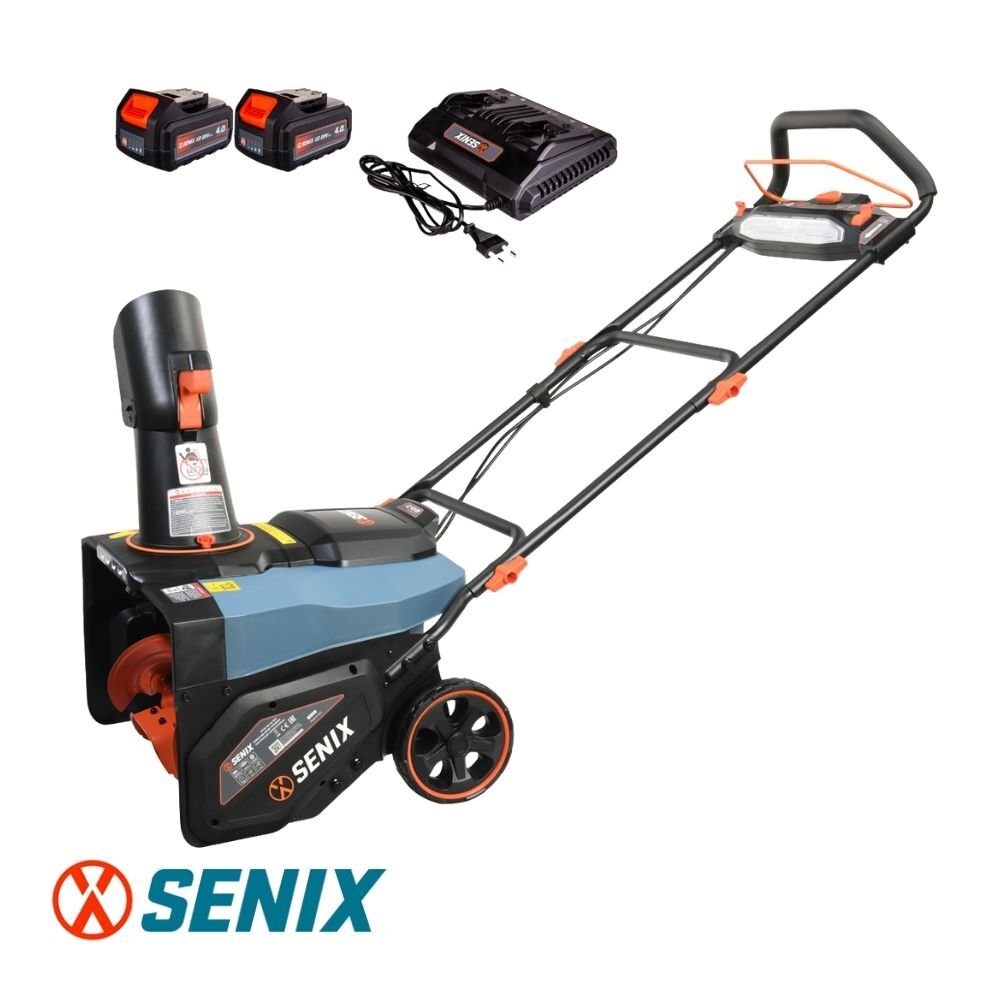 Senix Stx2-M1-Eu Akülü Kar Küreme Makinesi 2x4.0Ah+Sarj