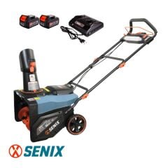 Senix Stx2-M1-Eu Akülü Kar Küreme Makinesi 2x4.0Ah+Sarj