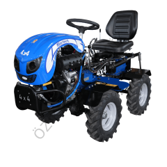 Bartech 4x4 Dizel Motorlu Marşlı Mini Traktör Çapa Makinesi 10 Hp