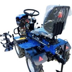 Bartech 4x4 Dizel Motorlu Marşlı Mini Traktör Çapa Makinesi 10 Hp