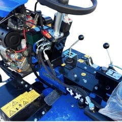 Bartech 4x4 Dizel Motorlu Marşlı Mini Traktör Çapa Makinesi 10 Hp
