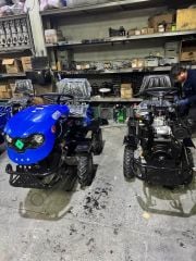 Yavuz 4x4 Dizel Motorlu Marşlı Mini Traktör Çapa Makinası 10 Hp