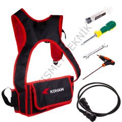 Koham Kh-Tp184219A Çay Toplama Makinesi Akülü Sepetli