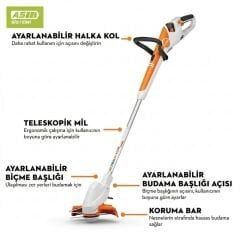Stıhl FSA 30.0 Akülü Tırpan