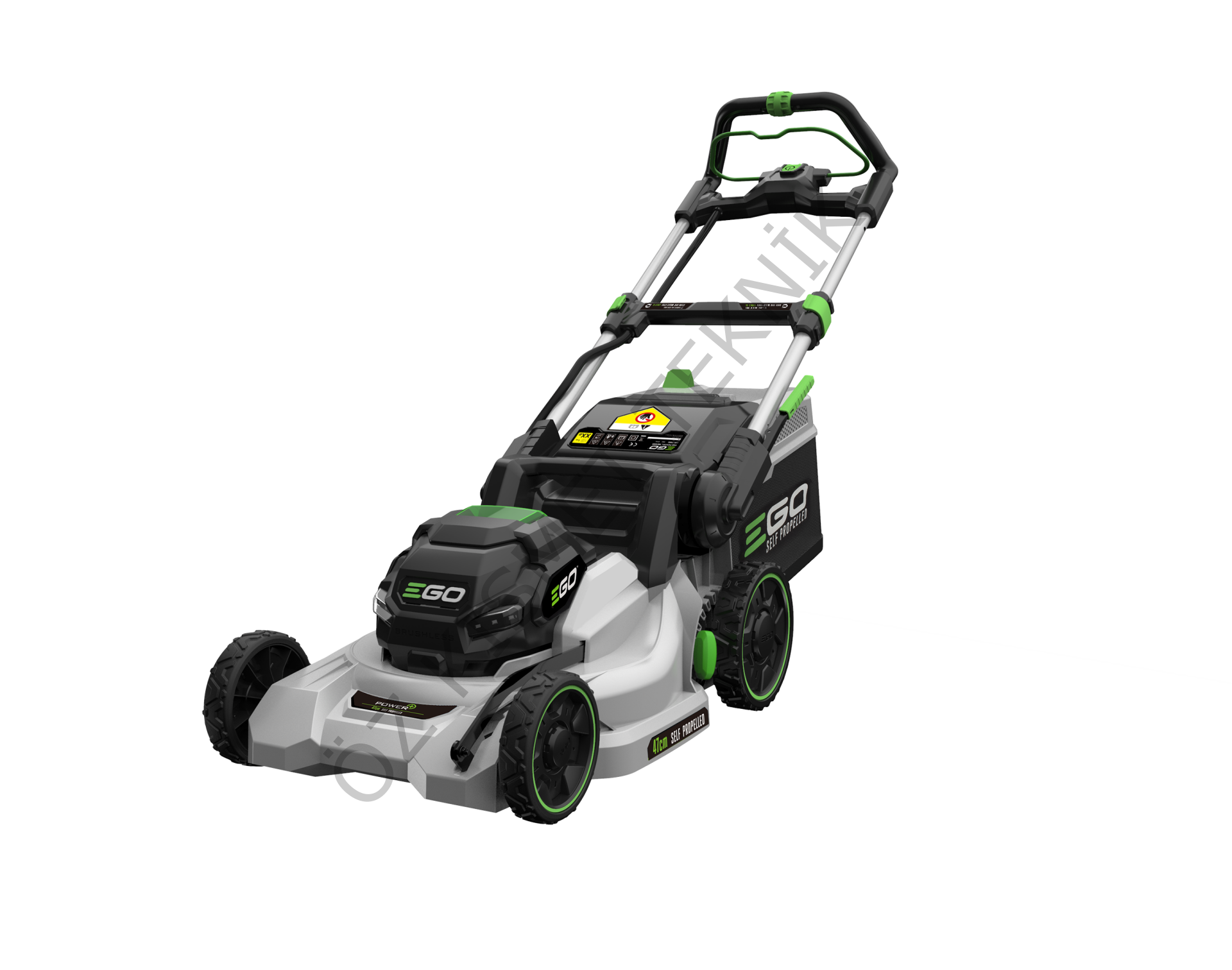 Ego Power LM1903E-SP KİT Akülü İtmeli Çim Biçme Makinesi 47 cm