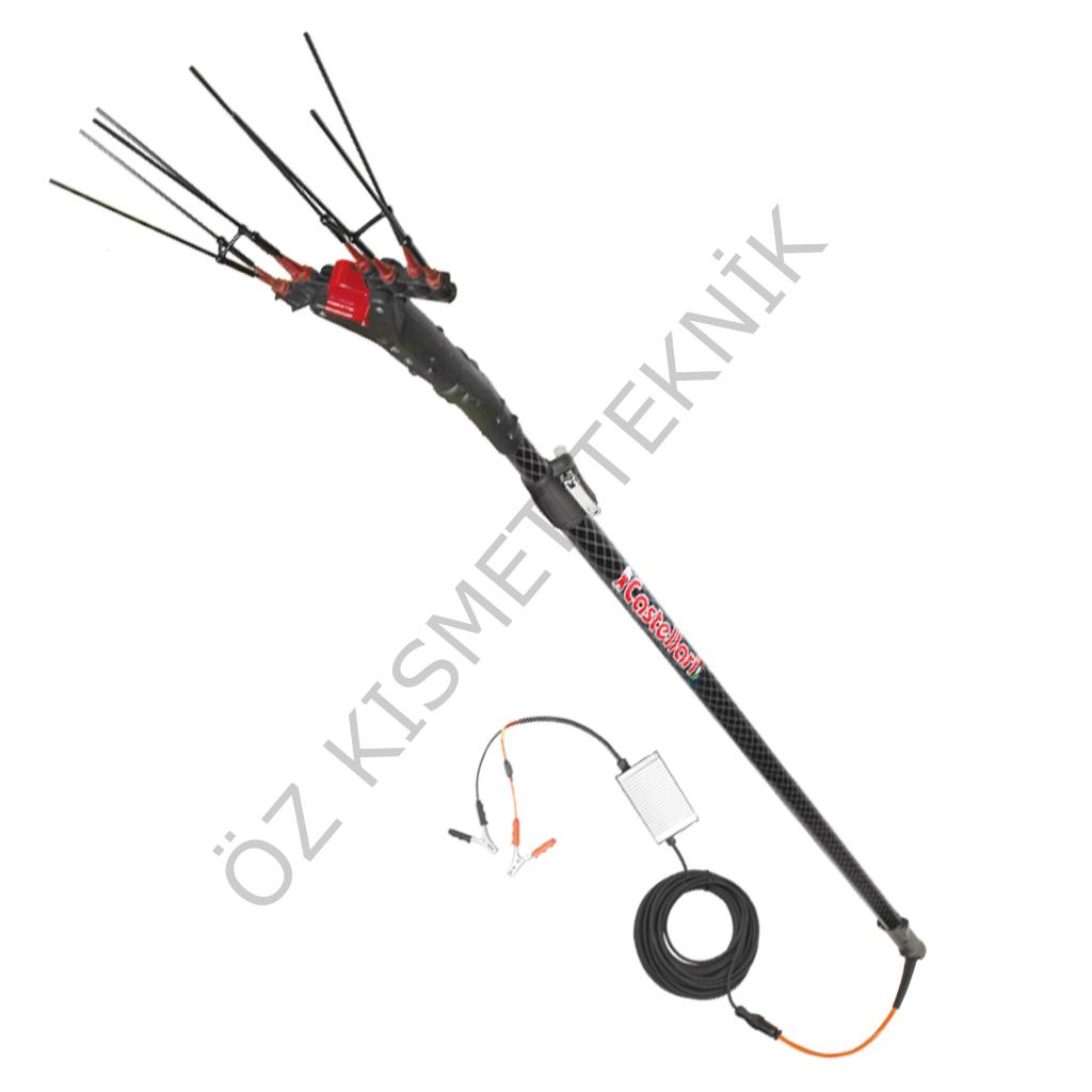 Castellari Vertigo 30V Akülü ve Taraklı Zeytin Hasat Makinası