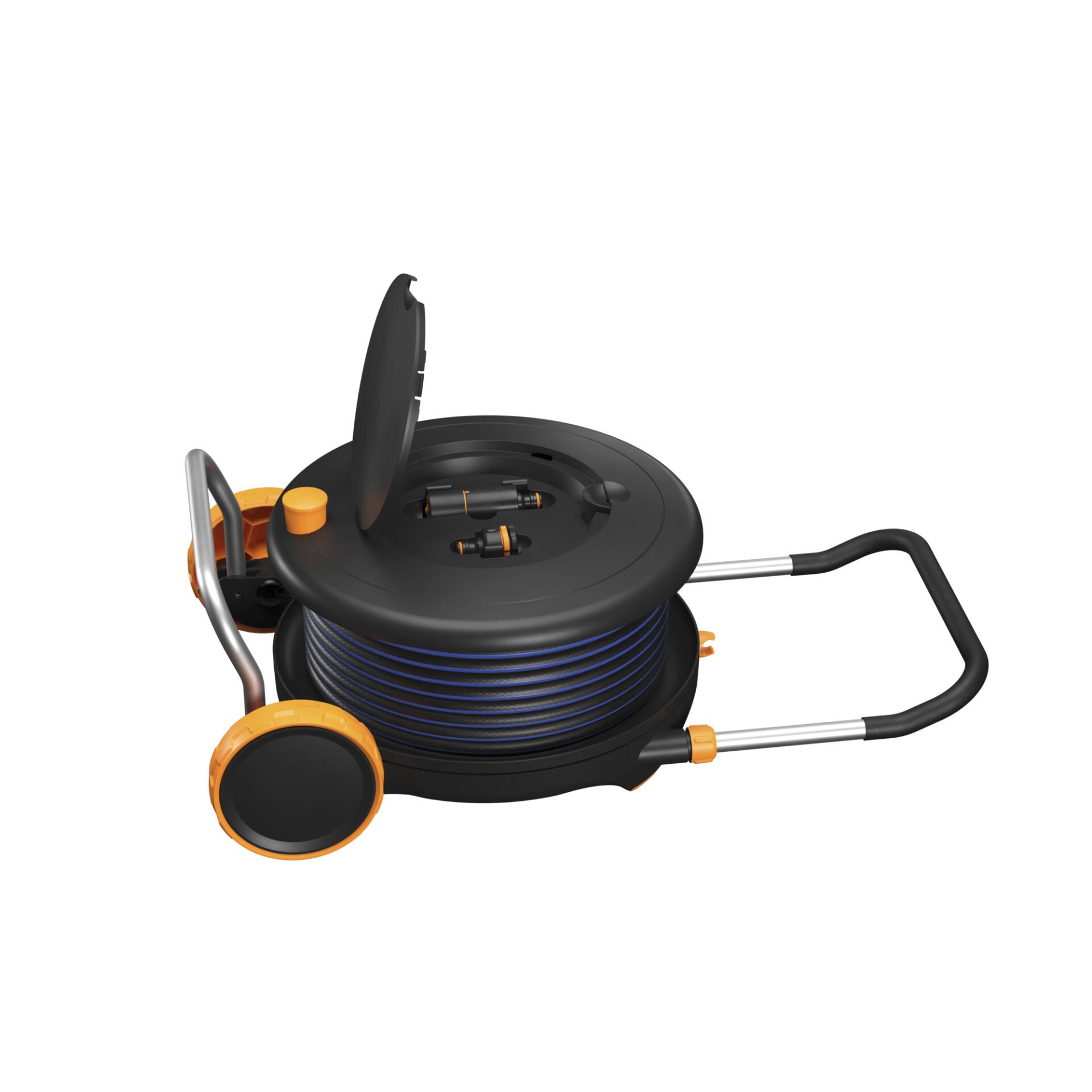 Fiskars 1023644 Hortum Arabası Seti L 1/2'' 13mm 30m