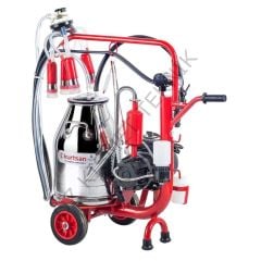 Kurtsan Km04080 Tek Sağım Tek Güğüm CYK Süt Sağım Makinesi 30 Litre Yağlı