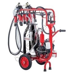 Kurtsan Km04082 Çift Sağım Tek Güğüm CYK Süt Sağım Makinesi 40 Litre Yağlı