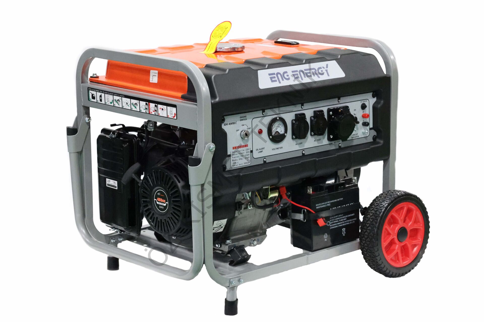 Energy KM13000I Benzinli Marşlı Jeneratör 9 Kw
