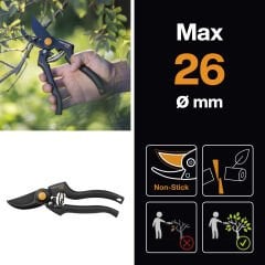 Fiskars P90 Profesyonel Bahçe Budama Makası