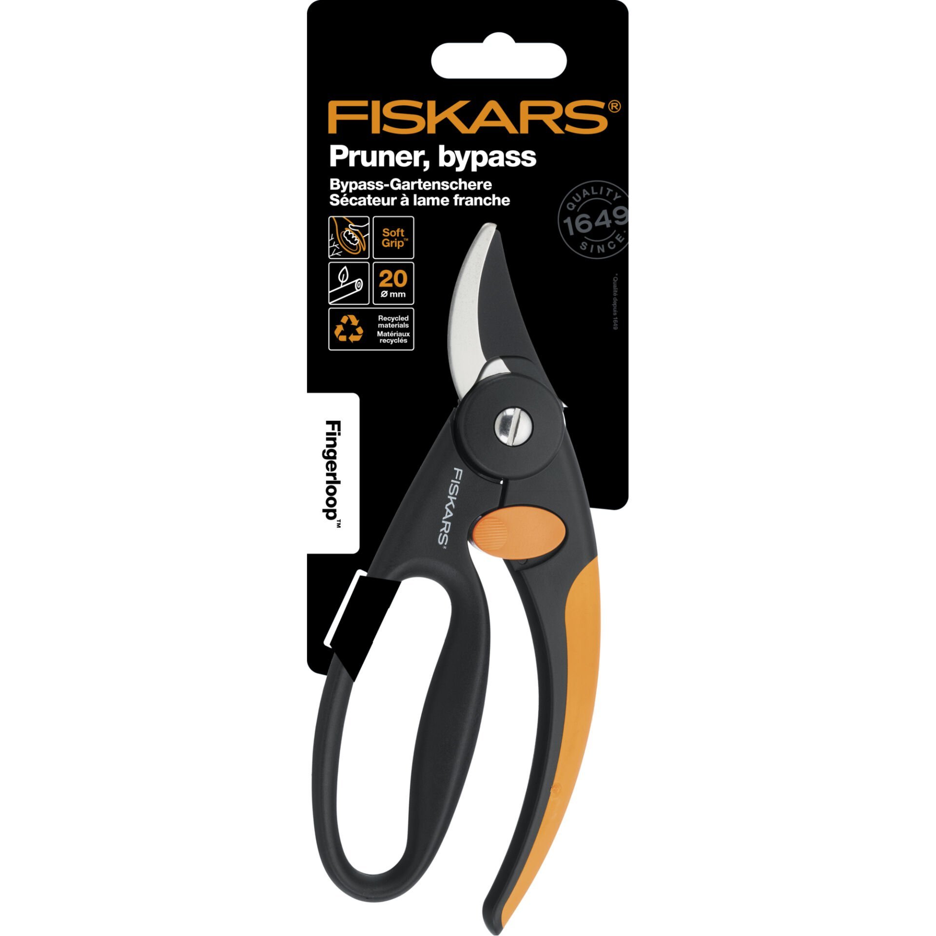 Fiskars P44 Parmak Saplı Bypass Budama Makası