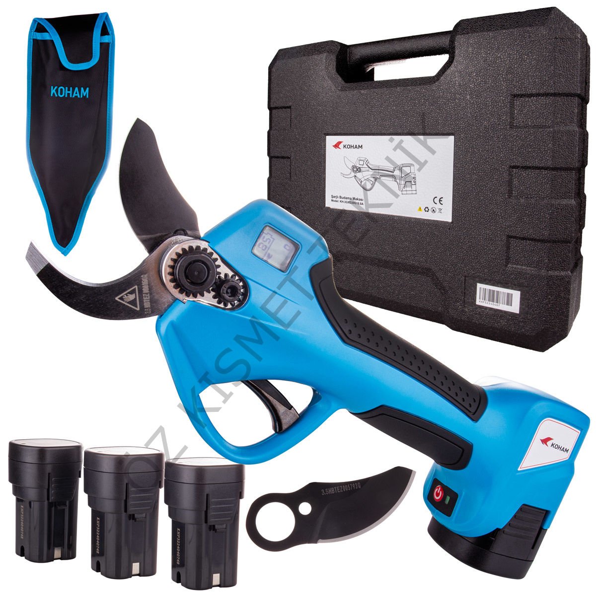 Koham KH-S35 Akülü Budama Makası Üç Akülü