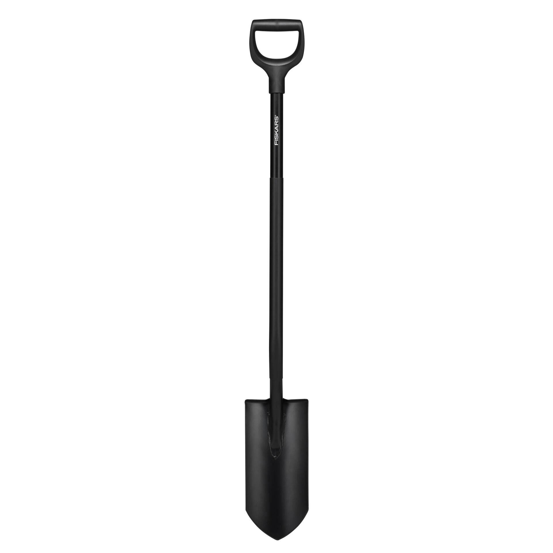 Fiskars 1066709 Ergonomik Pro Siyah Sivri Uçlu Ağır İş Küreği