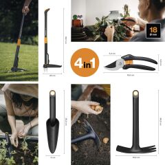 Fiskars 1000694 Solid Küçük Toprak Küreği