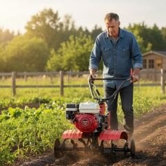 Eurosystems Euro 102 Honda GX200 Benzinli Çapa Makinesi 6.5 Hp