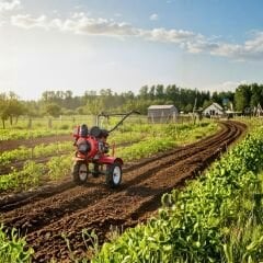 Eurosystems 102D Euro Dizel Çapa Makinesi 6.7 Hp